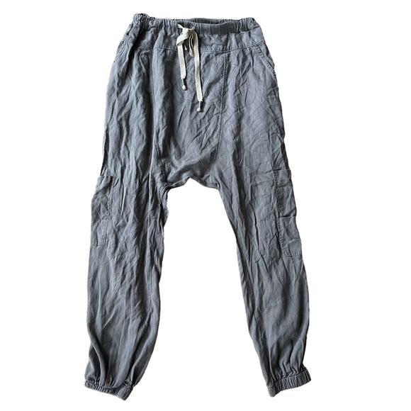 Free People Movement Rise To The Sun Harem Pants Gray Drawstring Size XS - Picture 2 of 6